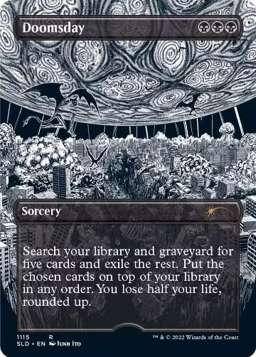 Doomsday (Borderless) (1115), Secret Lair Drop Series — Magic card price