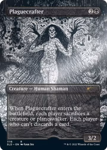 Plaguecrafter (Borderless) (Foil Etched) (1116), Secret Lair Drop Series — Magic card price