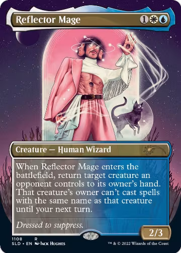 Reflector Mage (Borderless) (1108), Secret Lair Drop Series — Magic card price