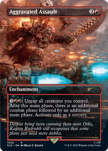 Aggravated Assault (1026) (1026), Secret Lair Drop Series — Magic card price