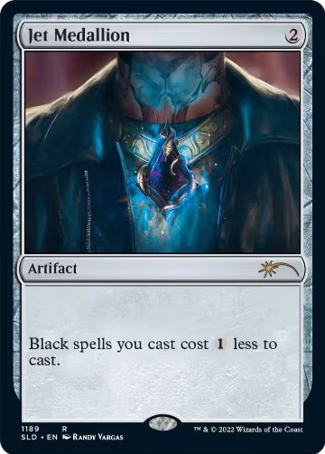 Jet Medallion (Post Malone) (1189), Secret Lair Drop Series — Magic card price