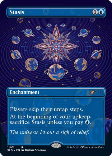 Stasis (Borderless) (1103), Secret Lair Drop Series — Magic card price