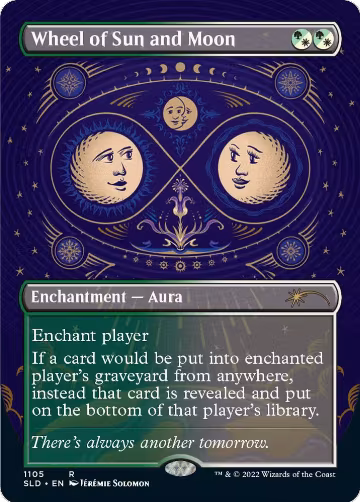 Wheel of Sun and Moon (Borderless) (1105), Secret Lair Drop Series — Magic card price
