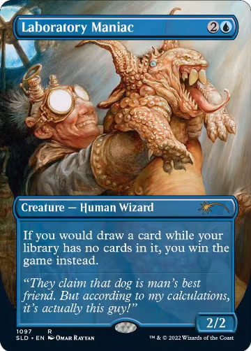 Laboratory Maniac (Borderless) (1097), Secret Lair Drop Series — Magic card price