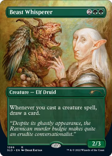 Beast Whisperer (Borderless) (1099), Secret Lair Drop Series — Magic card price