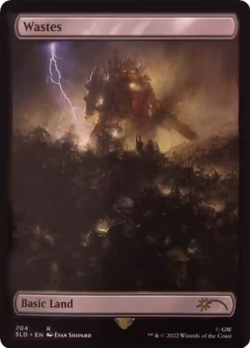 Wastes (704) - Full Art (704), Secret Lair Drop Series — Magic card price