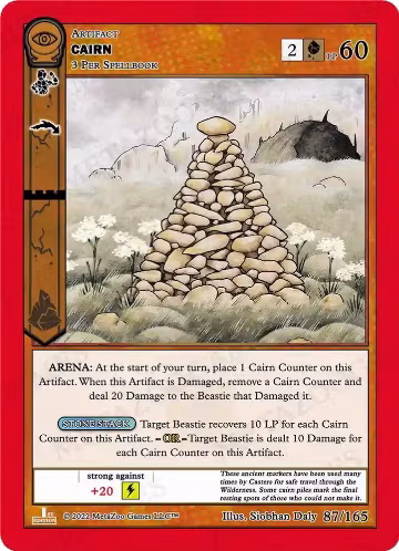 Cairn (87/165), Seance: First Edition — MetaZoo card price