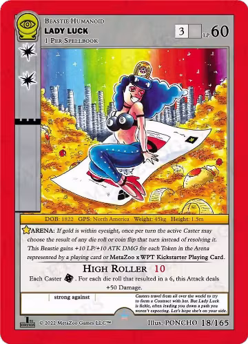 Lady Luck (18/165) — card price
