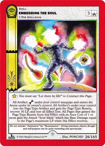 Embedding The Soul (26/165) — card price