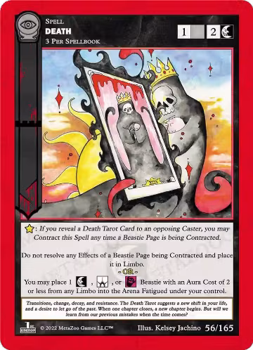 Death (56/165), Seance: First Edition — MetaZoo card price