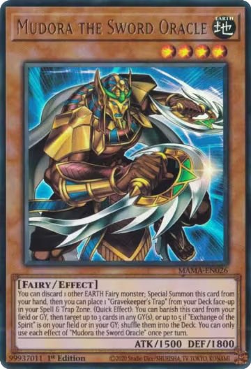 Mudora the Sword Oracle (MAMA-EN026), Magnificent Mavens — Yu-Gi-Oh! card price