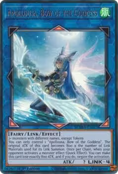 Apollousa, Bow of the Goddess (MAMA-EN075), Magnificent Mavens — Yu-Gi-Oh! card price