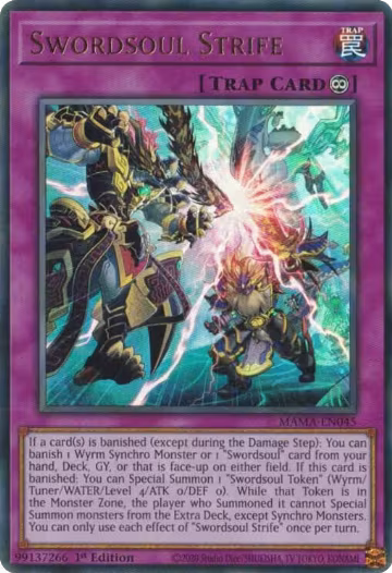 Swordsoul Strife (MAMA-EN045), Magnificent Mavens — Yu-Gi-Oh! card price