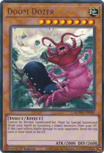 Doom Dozer (MAMA-EN049), Magnificent Mavens — Yu-Gi-Oh! card price