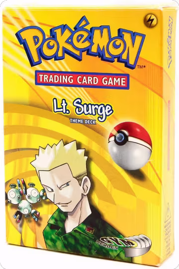 Gym Heroes Theme Deck - "Lt. Surge", Gym Heroes — Pokémon card price