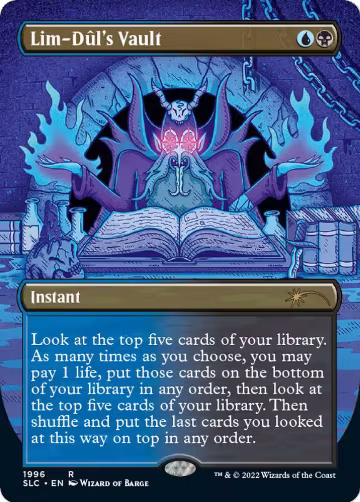 Lim-Dul's Vault (1996), Secret Lair Countdown Kit — Magic card price