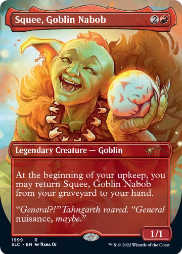 Squee, Goblin Nabob (1999), Secret Lair Countdown Kit — Magic card price