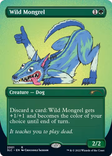 Wild Mongrel (2001), Secret Lair Countdown Kit — Magic card price