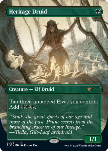 Heritage Druid (2008), Secret Lair Countdown Kit — Magic card price