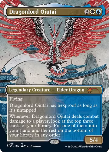 Dragonlord Ojutai (2015), Secret Lair Countdown Kit — Magic card price