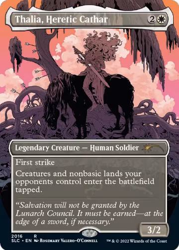 Thalia, Heretic Cathar (2016), Secret Lair Countdown Kit — Magic card price