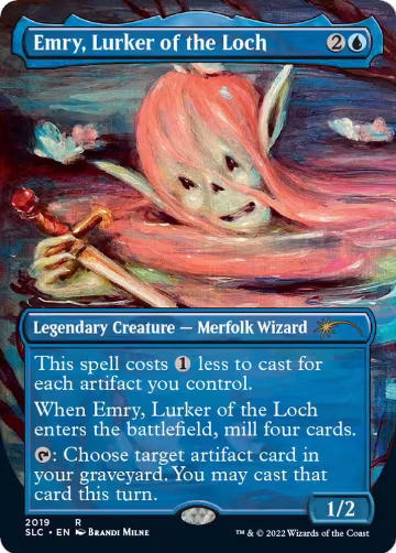 Emry, Lurker of the Loch (2019), Secret Lair Countdown Kit — Magic card price