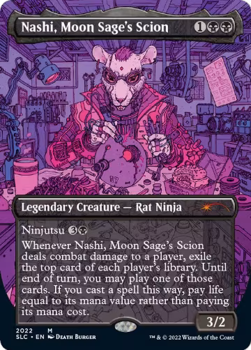 Nashi, Moon Sage's Scion (2022), Secret Lair Countdown Kit — Magic card price