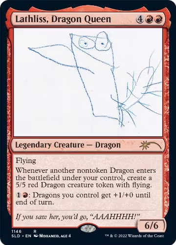 Lathliss, Dragon Queen (1146) (1146), Secret Lair Drop Series — Magic card price