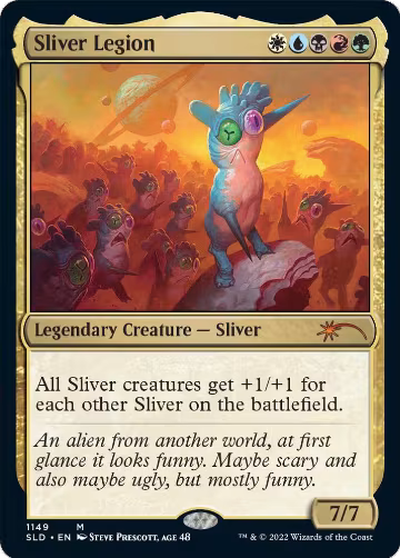 Sliver Legion (1149) (1149), Secret Lair Drop Series — Magic card price