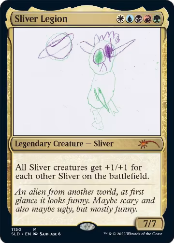 Sliver Legion (1150) (1150), Secret Lair Drop Series — Magic card price