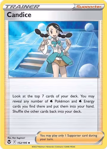 Candice (152/195), Silver Tempest — Pokémon card price