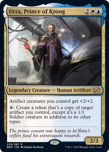 Urza, Prince of Kroog (226), The Brothers' War — Magic card price