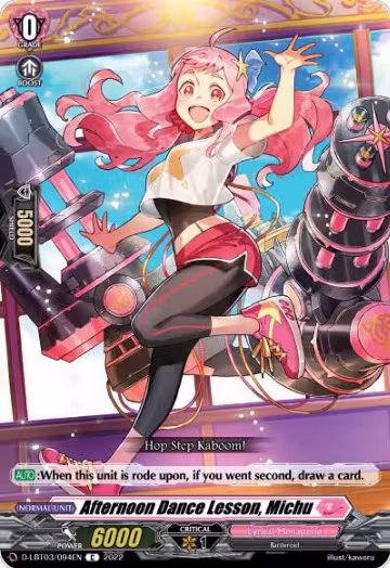 Afternoon Dance Lesson, Michu (D-LBT03/094EN), D-LBT03: Lyrical Monasterio ~Summertime Memories!~ — Vanguard card price
