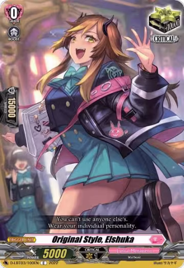 Original Style, Elshuka (D-LBT03/100EN), D-LBT03: Lyrical Monasterio ~Summertime Memories!~ — Vanguard card price