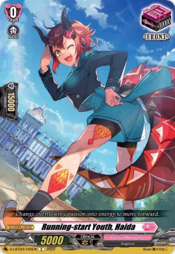 Running-start Youth, Haida (D-LBT03/105EN), D-LBT03: Lyrical Monasterio ~Summertime Memories!~ — Vanguard card price