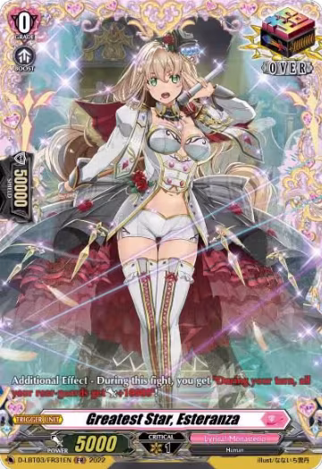 Greatest Star, Esteranza (D-LBT03/FR31EN), D-LBT03: Lyrical Monasterio ~Summertime Memories!~ — Vanguard card price
