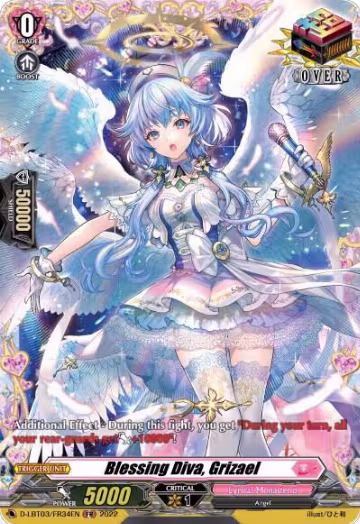 Blessing Diva, Grizael (FR) (D-LBT03/FR34EN), D-LBT03: Lyrical Monasterio ~Summertime Memories!~ — Vanguard card price