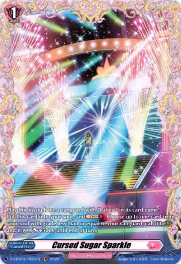 Cursed Sugar Sparkle (FR) (D-LBT03/FR39EN), D-LBT03: Lyrical Monasterio ~Summertime Memories!~ — Vanguard card price