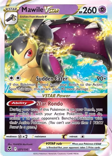Mawile VSTAR (071/195), Silver Tempest — Pokémon card price