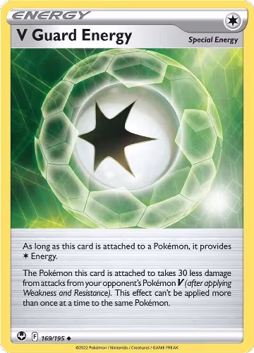 V Guard Energy (169/195), Silver Tempest — Pokémon card price