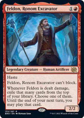 Feldon, Ronom Excavator (135), The Brothers' War — Magic card price