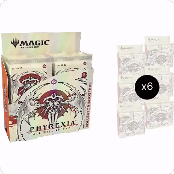 Phyrexia: All Will Be One - Collector Booster Display Case, Phyrexia: All Will Be One — Magic sealed product price