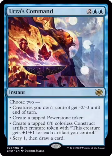 Urza's Command (70), The Brothers' War — Magic card price