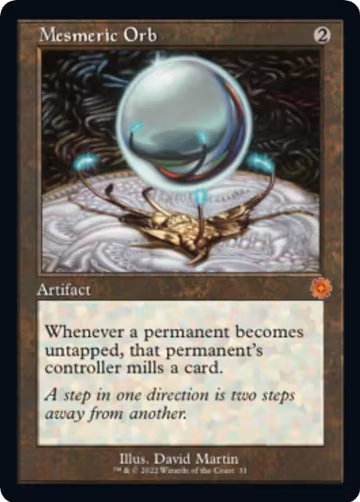 Mesmeric Orb (31), The Brothers' War: Retro Frame Artifacts — Magic card price