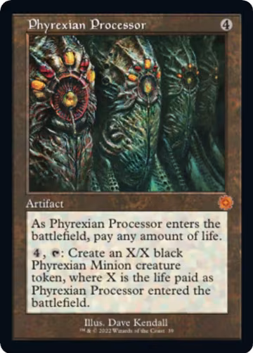 Phyrexian Processor (39), The Brothers' War: Retro Frame Artifacts — Magic card price