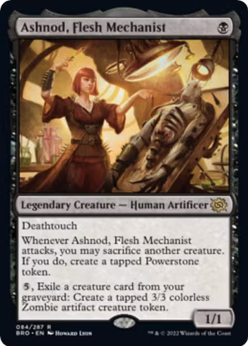 Ashnod, Flesh Mechanist (84), The Brothers' War — Magic card price