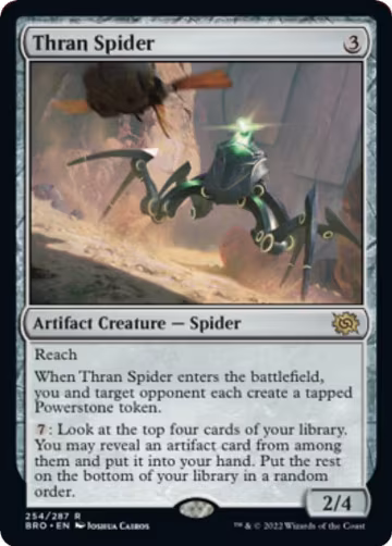 Thran Spider (254), The Brothers' War — Magic card price