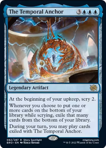 The Temporal Anchor (82), The Brothers' War — Magic card price