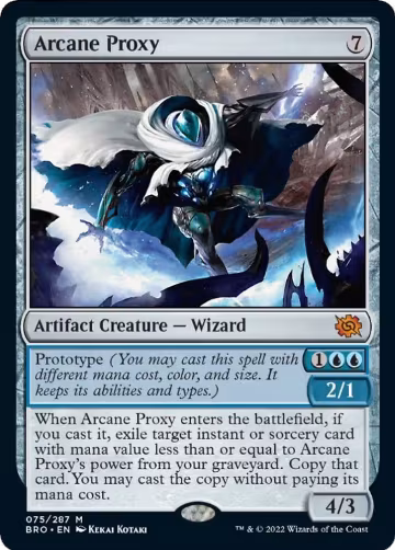 Arcane Proxy (75), The Brothers' War — Magic card price
