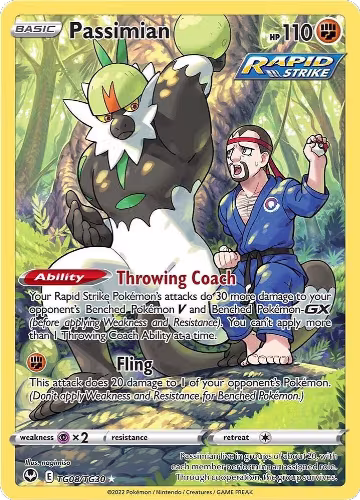 Passimian (TG08/TG30), Silver Tempest Trainer Gallery — Pokémon card price